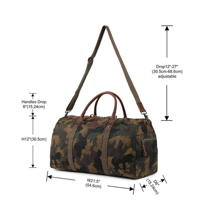 Hillside Duffel: Gray