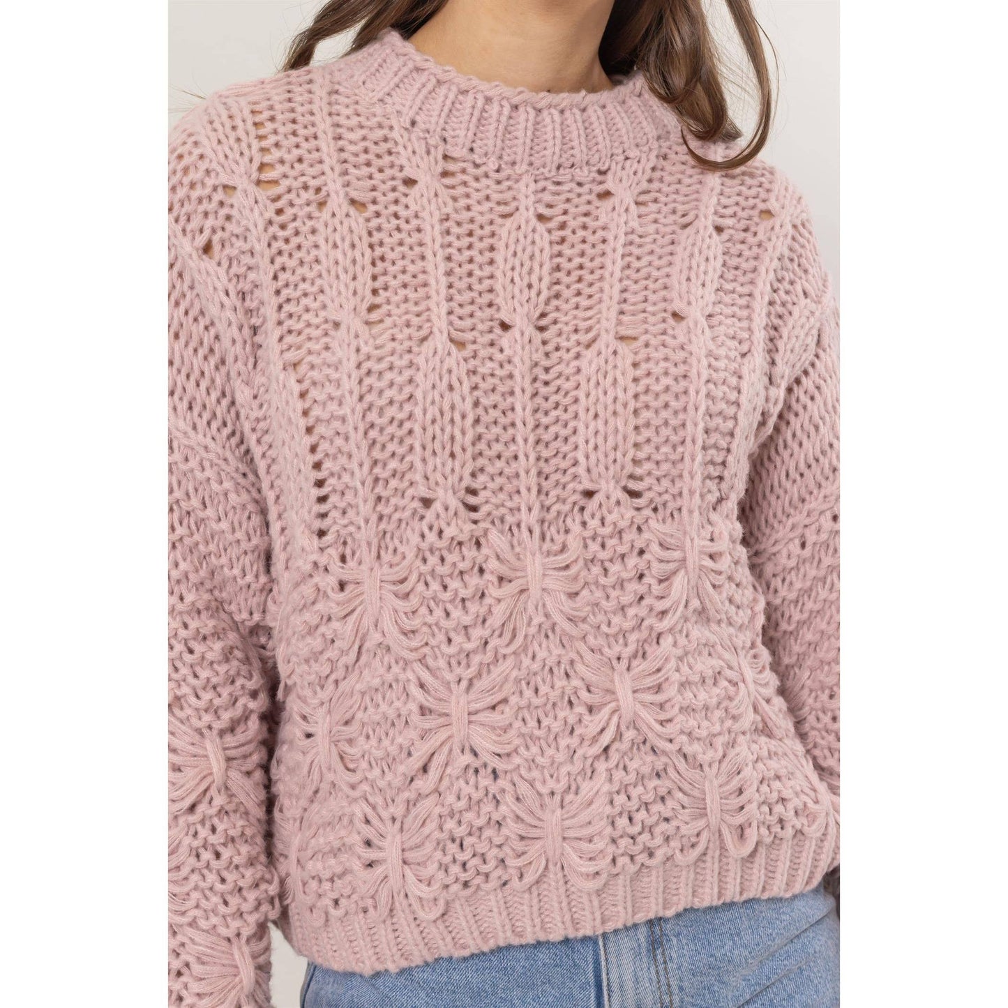 Chunky Cable Knit Sweater