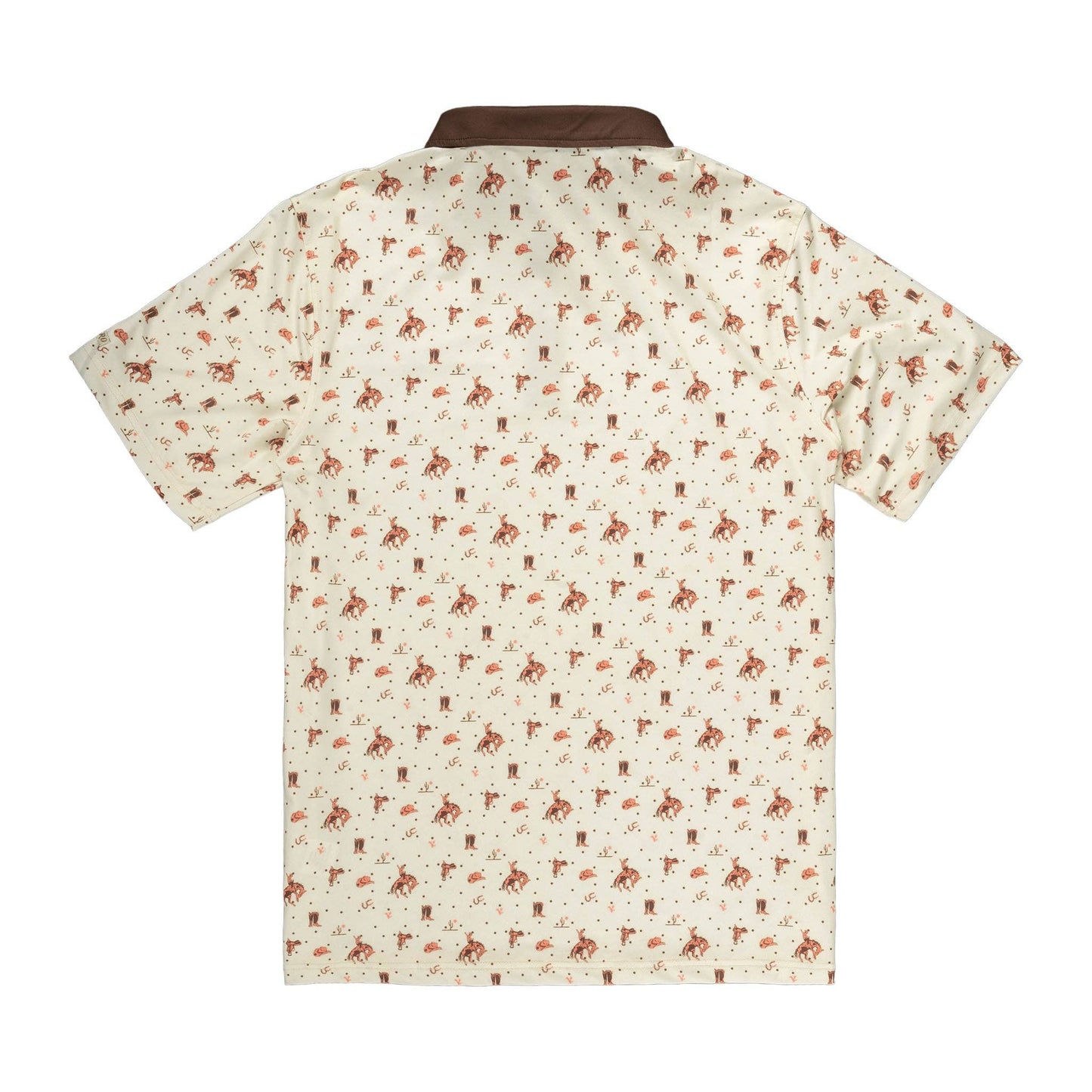 High Noon Performance Polo: Bronc Rider