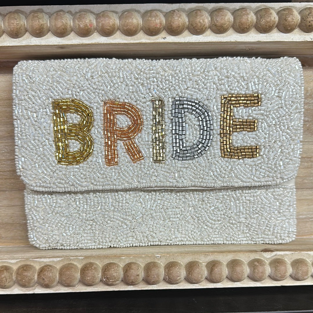 Bride Beaded Clutch