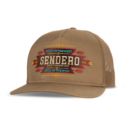 Sendero Southwest Hat (Brown)