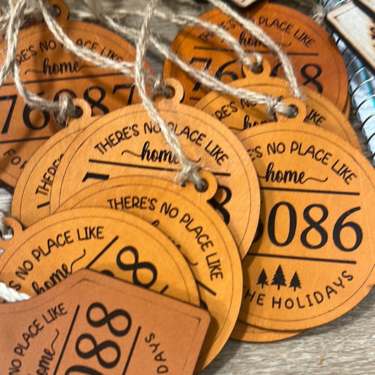 Custom Leather Ornaments