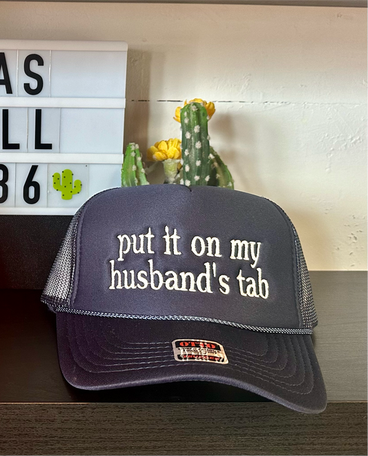 Husband’s Tab-Navy Otto Cap