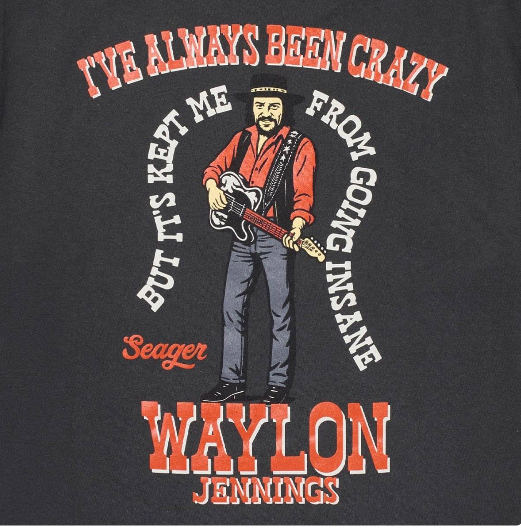 Seager x Waylon “Always Been Crazy” tee