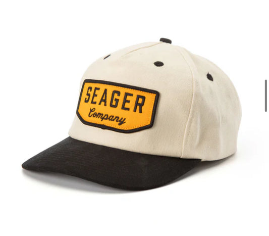 Seager Black/White Hat