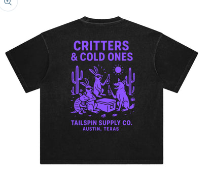 Critters & Cold Ones Tee