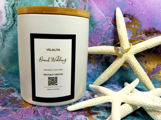 Beach Wedding Candle 17oz