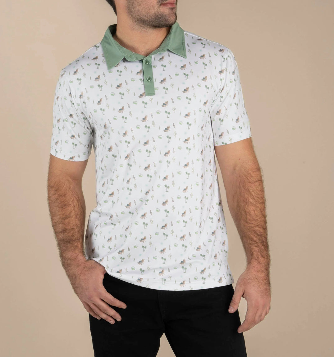 High Noon Performance Polo-Oasis