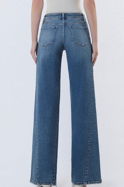 Olivia panel wide leg