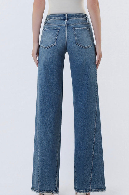 Olivia panel wide leg