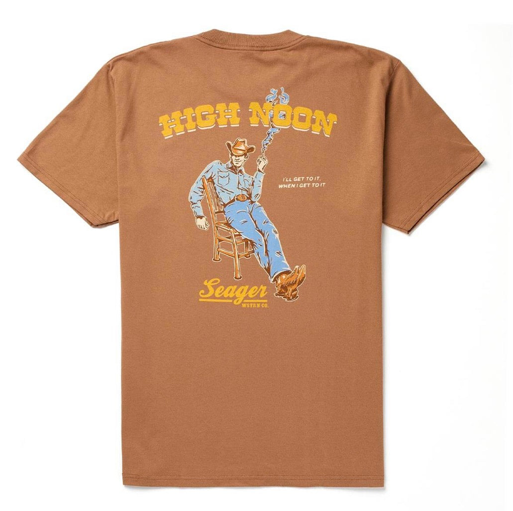 High Noon Tee Brown