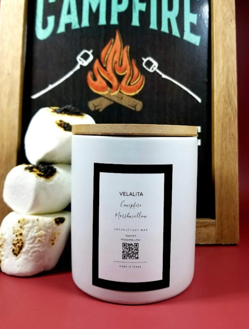 Campfire Marshmallow 17oz candle