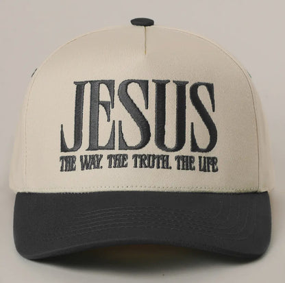 Jesus Way-Truth-Life Cap