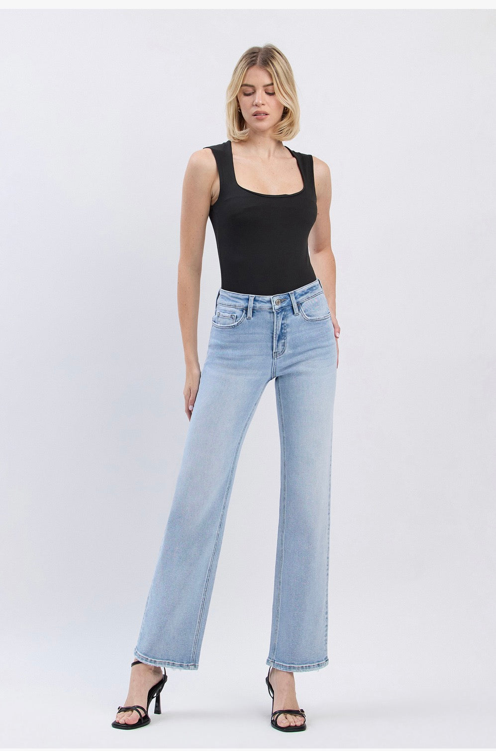 Lovervet Convenient HighRise Slim Wide Leg