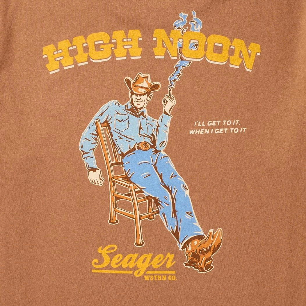 High Noon Tee Brown