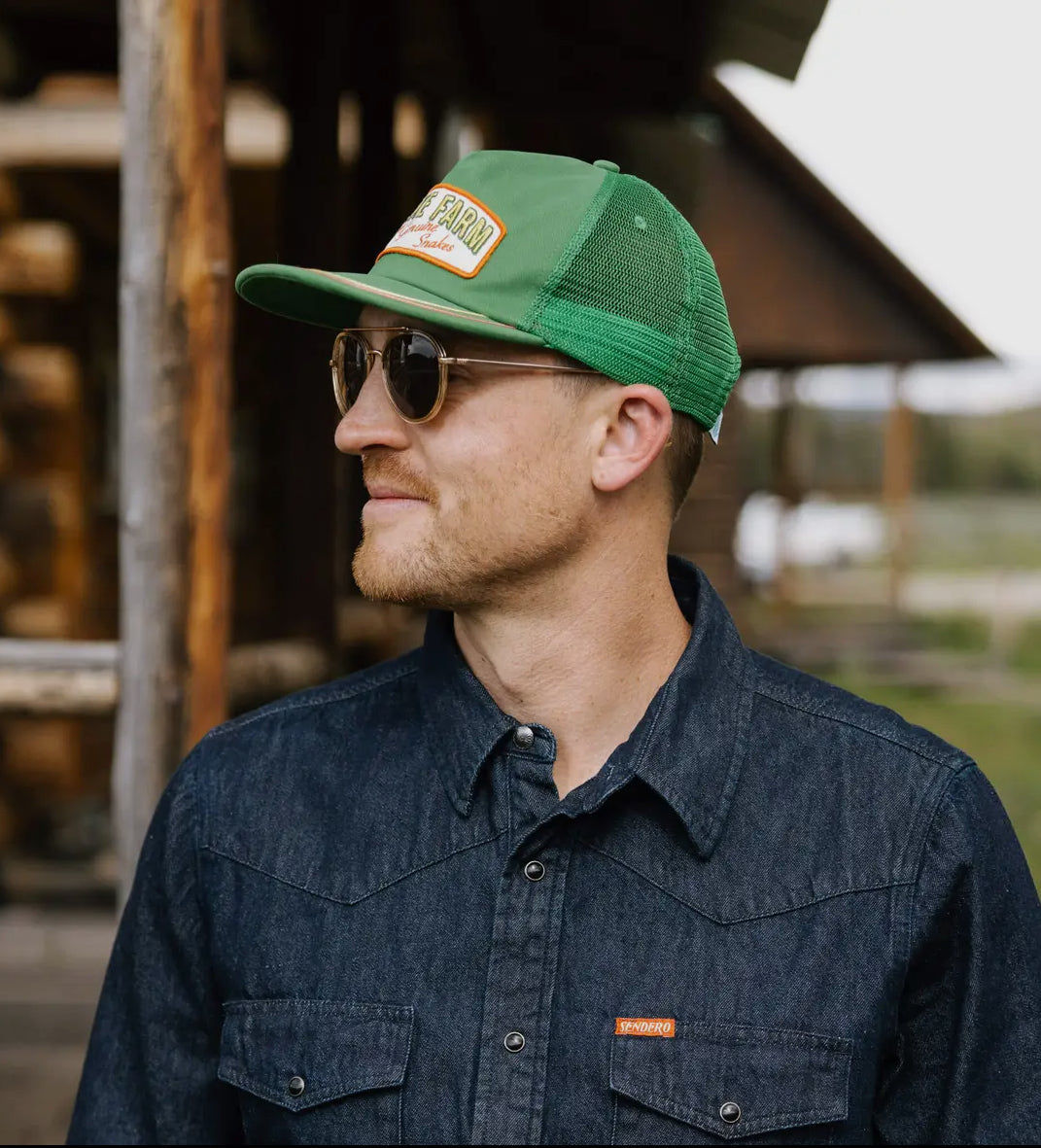 Snake Farm Hat (Green)