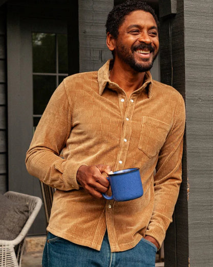 The Velour Pearl Snap (Jaquard)