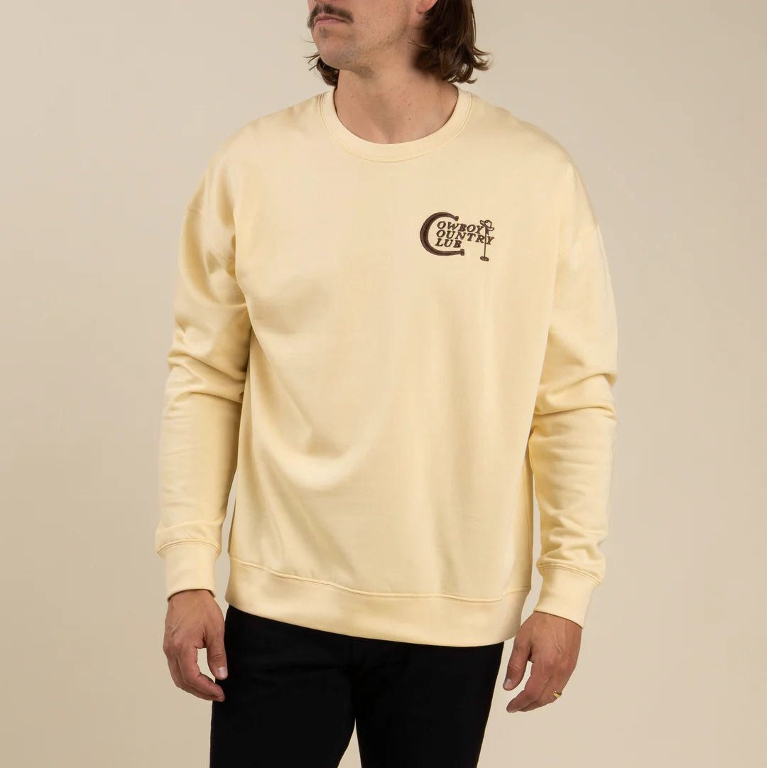 Cowboy Country Club Sweatshirt (Cream)