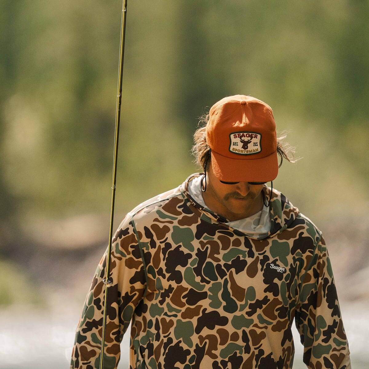 Seager Sportsman Hat (Orange)
