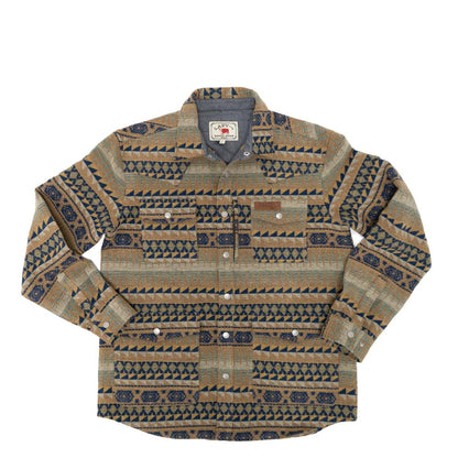 Lazy J Aztec Jacket Brown