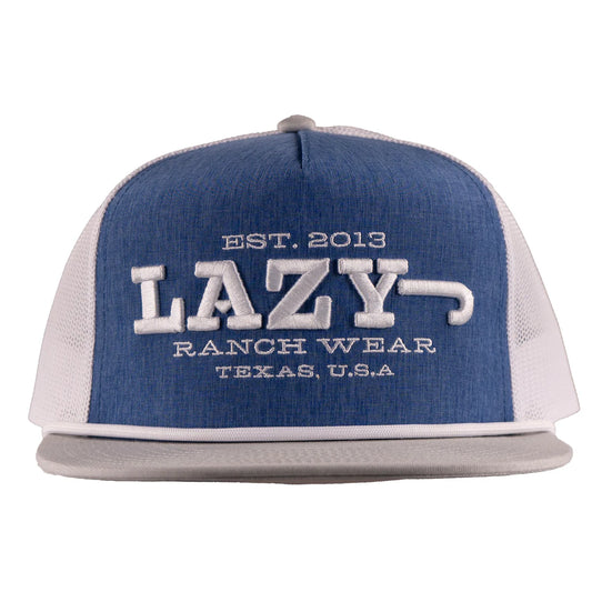 LazyJ Ranch Dime Box Blue/White