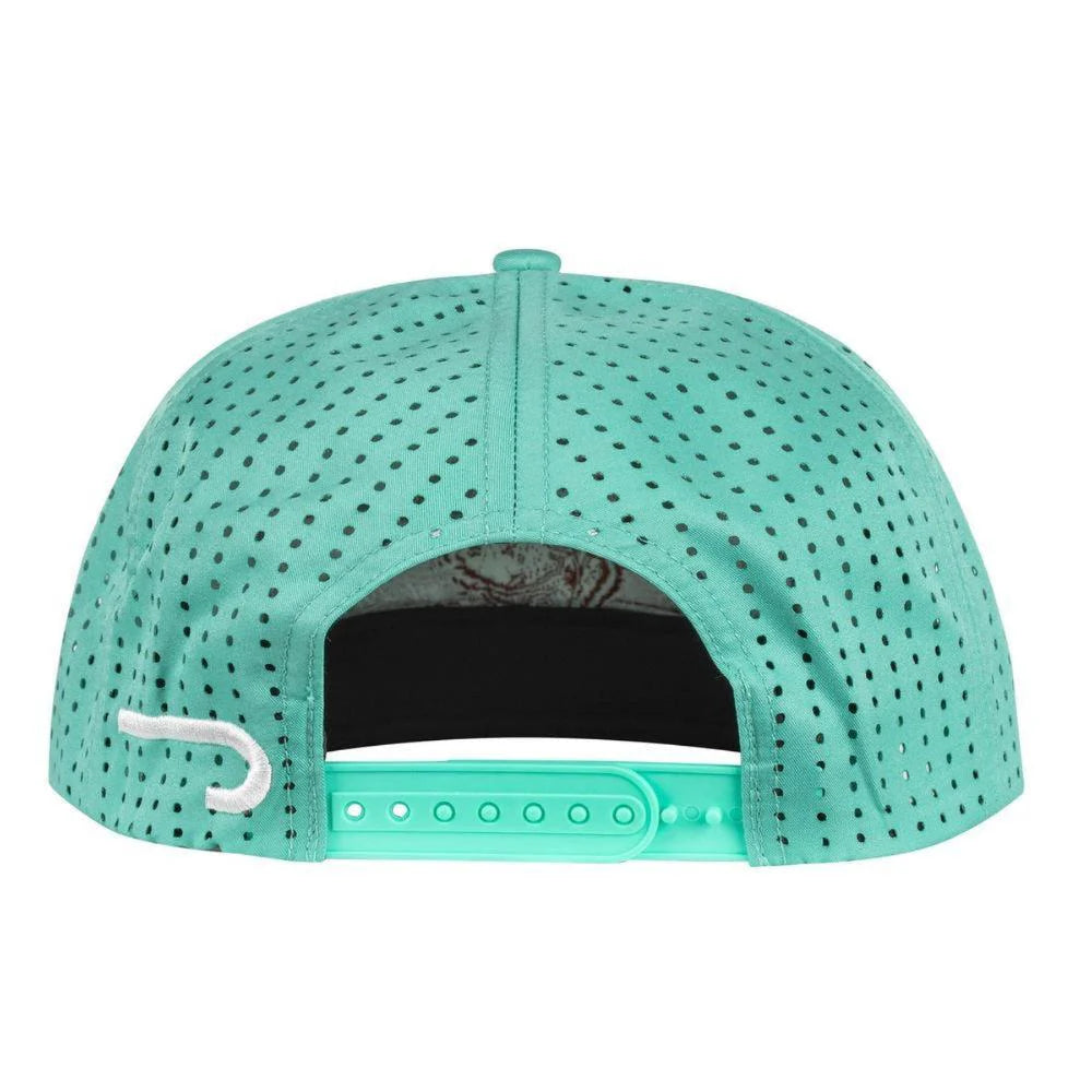 Lazy J Teal Diamond Banner hat
