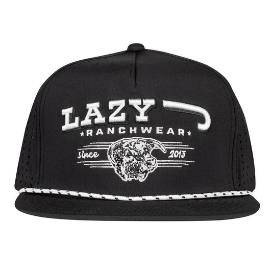 Lazy J Black Hereford Bull hat