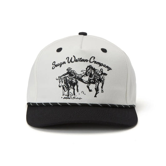 Seager Los Rios Cream/Black SnapBack