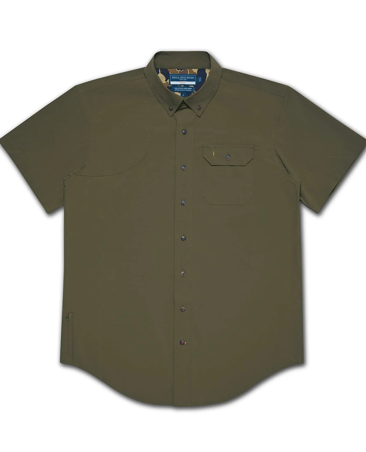 Active+Field Shirt Olive SS