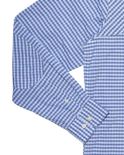 Sportsmans Shirt Blue Gingham