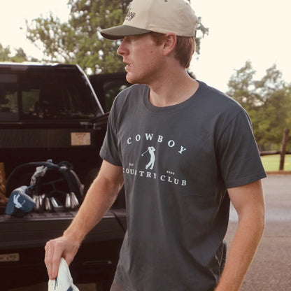 Golfer Logo Tee Navy