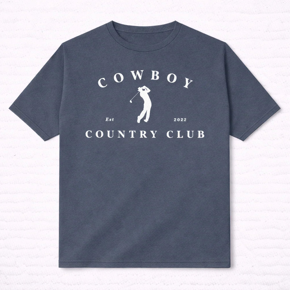 Golfer Logo Tee Navy