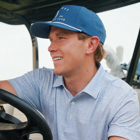 CCC Cowboy Hat Polo Navy