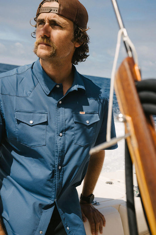 El Ranchero S/S Sky Blue