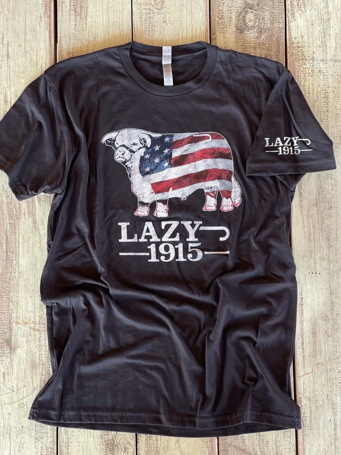 Lazy J American Flag shirt