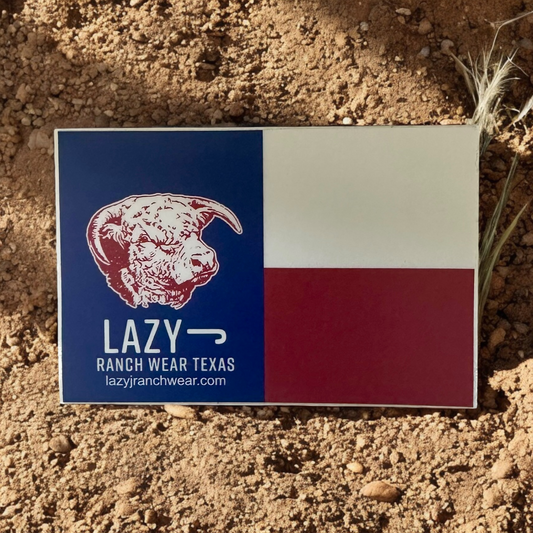 Lazy J Stickers