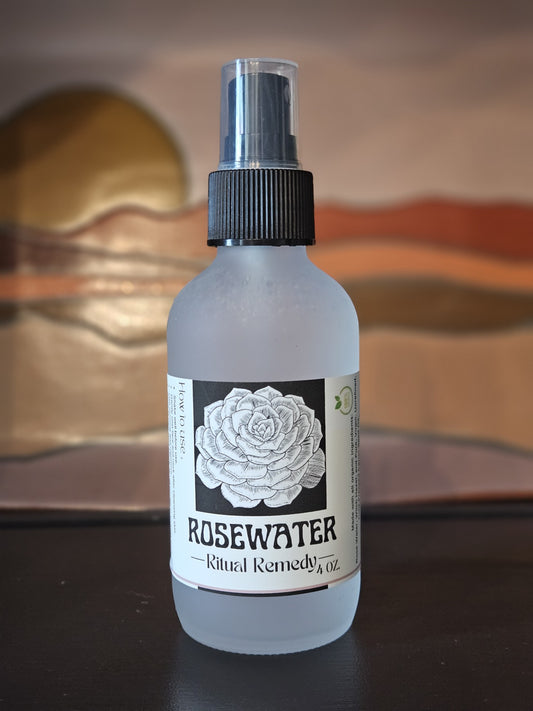 Rose Water Toner 4 oz.