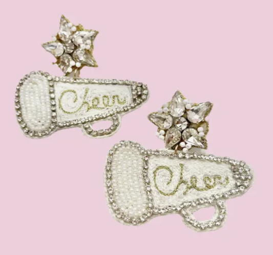 Cheer Statement Earrings