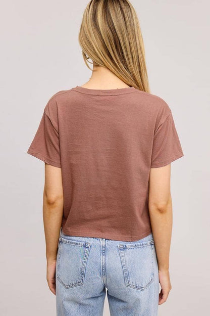 Makin' Cowboys Cry Crop Tee