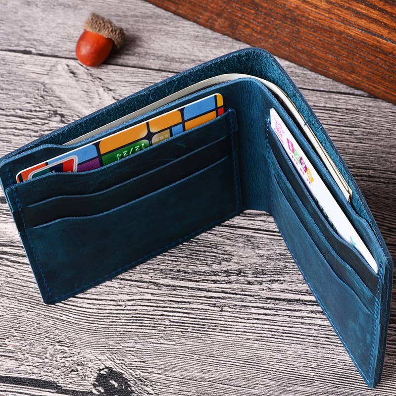 Leather Wallet,  Bifold Wallet