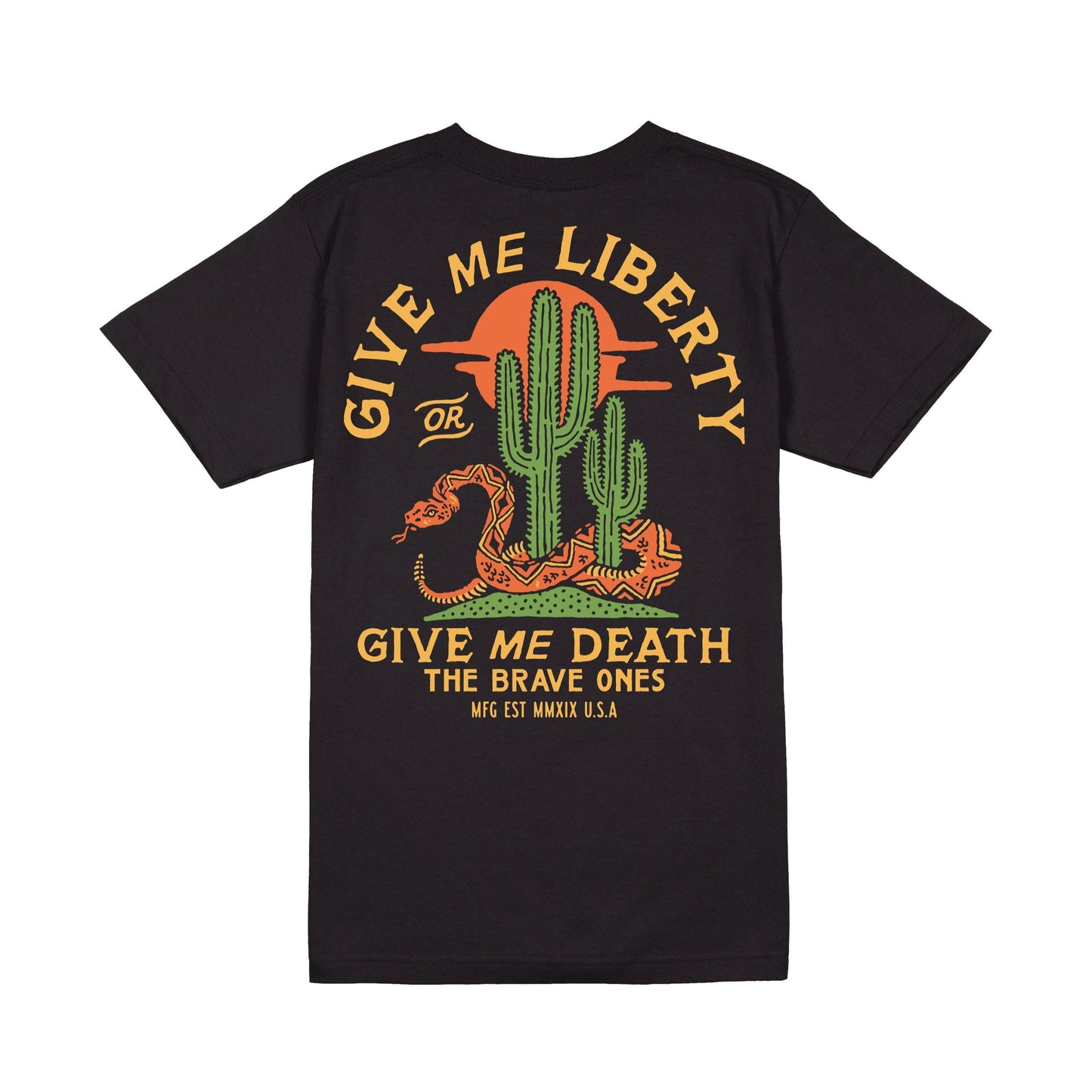 Liberty T-Shirt - Black | The Brave Ones