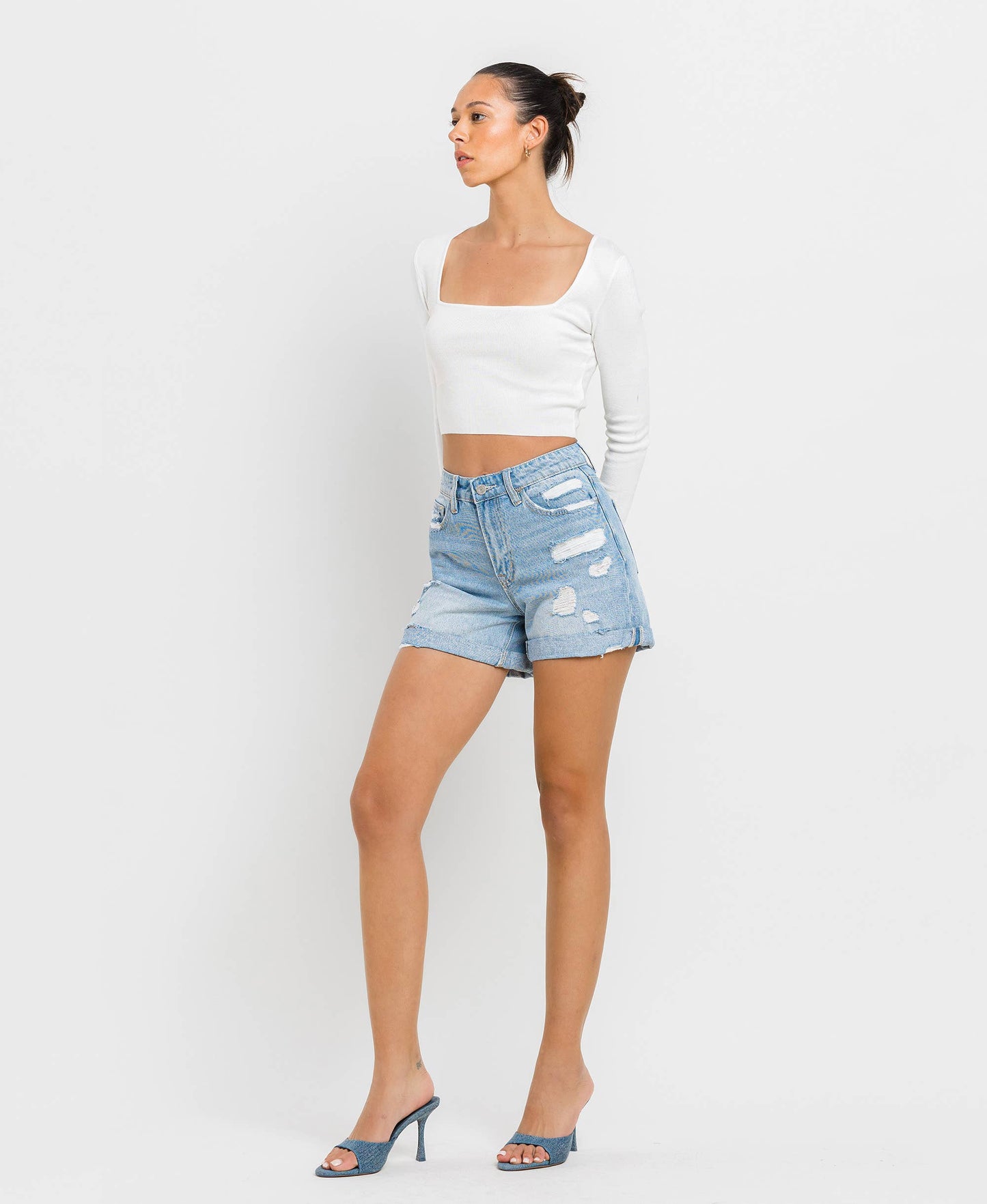 Rebecca Pacific Venice Boyfriend Shorts