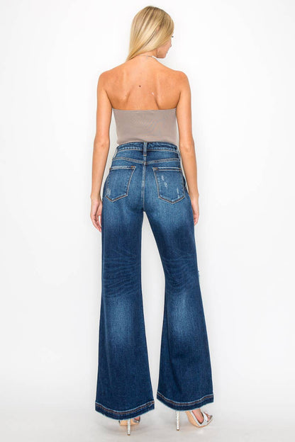 H.RISE RELAXED FLARE DARK
