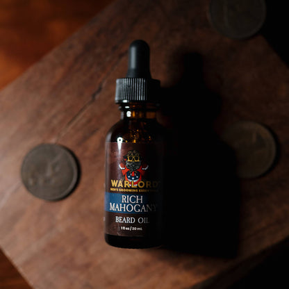 Rich Mahogany Beard Oil 1 oz.