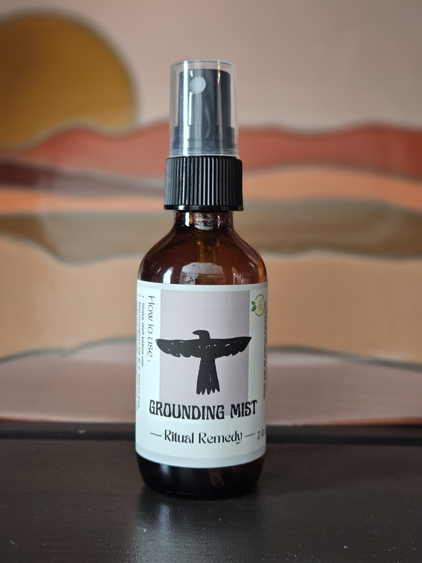 Grounding Aromatherapy Mist 2oz.