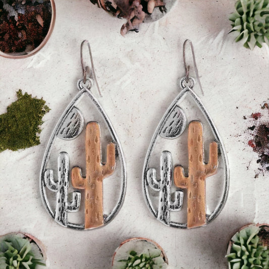 Cactus Earrings