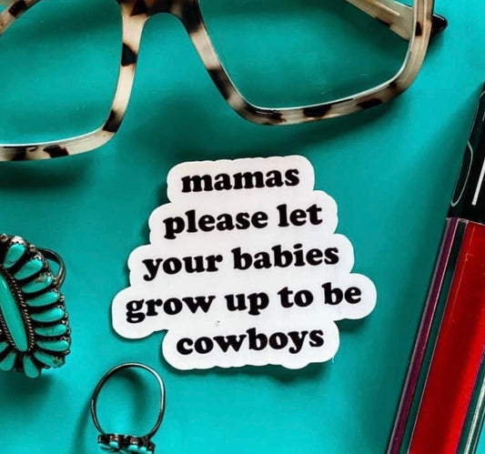 Mama please Sticker