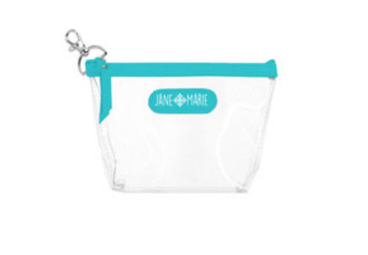 Jane Marie Clear Clip bag