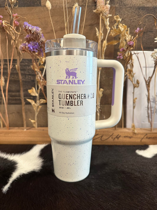 Speckled Cream Stanley 30oz Quencher