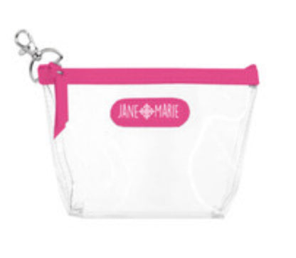 Jane Marie Clear Clip bag